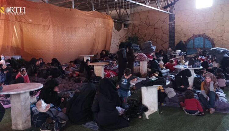 A shelter in the city of Idlib, northwest Syria, for quake-impacted people – North Press