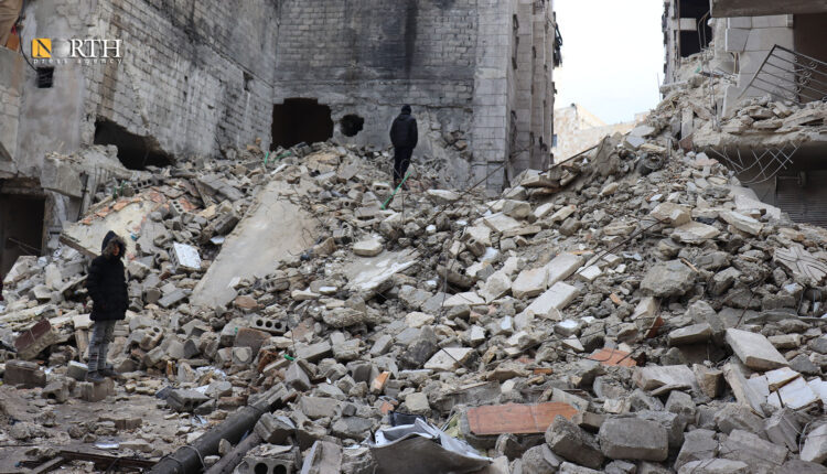 The collapse of a building in the city of Aleppo due to earthquake – North Press