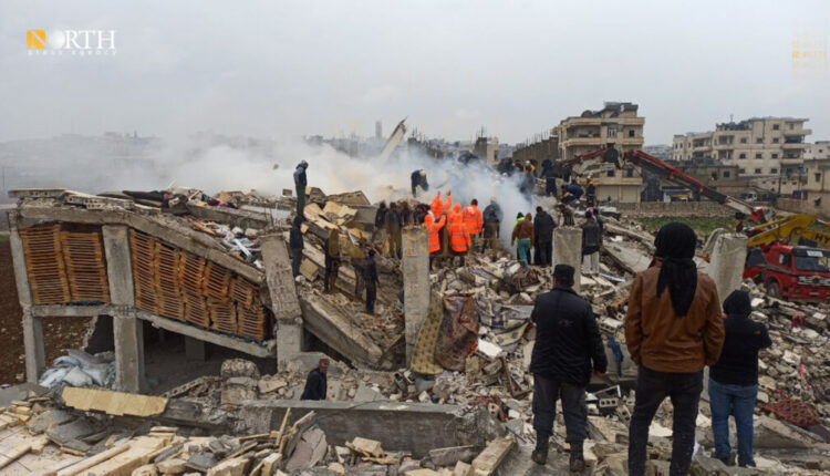 Major damages and dozens of collapsed buildings following earthquake in Sarmada in Idlib countryside, northwest Syria – North Press