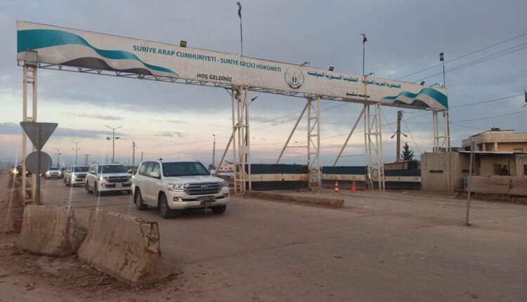 Relief aid arrive from Kurdistan Region if Iraq (KRI) to the earthquake-affected people north of Aleppo