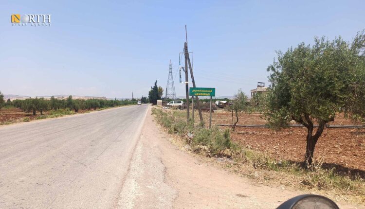 Jindires town in Afrin, northwest Syria – North Press