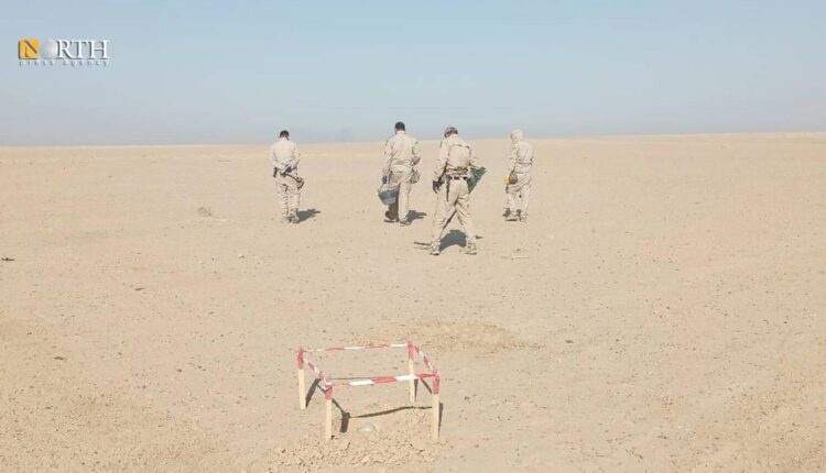 Members of Roj Mine Control Organization (RMCO) in northeast Syria – North Press