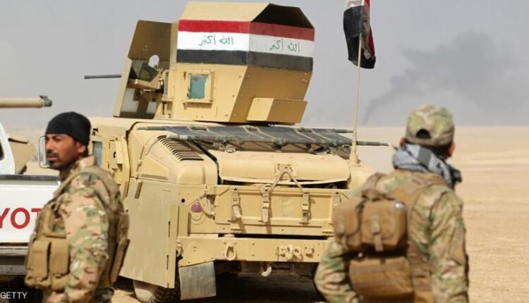 Members of the Iraqi Army during a military campaign