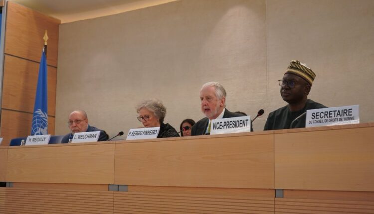 The 35th session of the Independent International Commission of Inquiry on Syria
