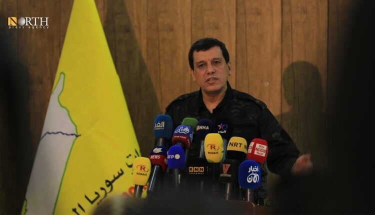The SDF Commander in Chief Mazloum Abdi – North Press