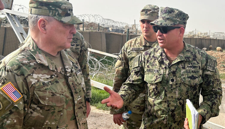 The US Chairman of the Joint Chiefs of Staff General, Mark Milley – Reuters
