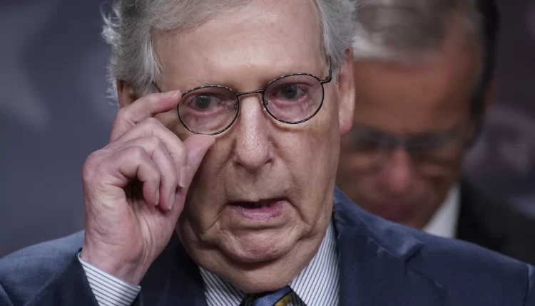 US Senate Republican Leader Mitch McConnell – AP