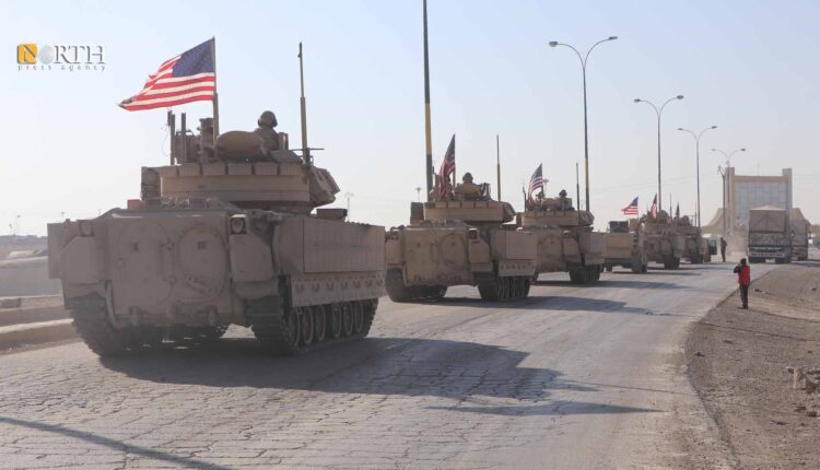 US combat vehicles heading to the US-led Global Coalition base in eastern Deir ez-Zor – North Press