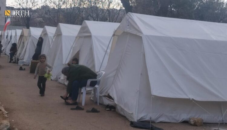 Temporary tents in parks for earthquake-impacted people – North Press