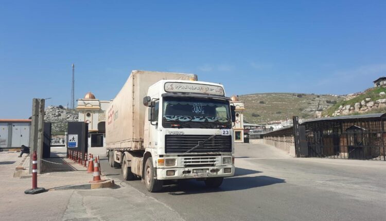 A UN convoy entering Idlib