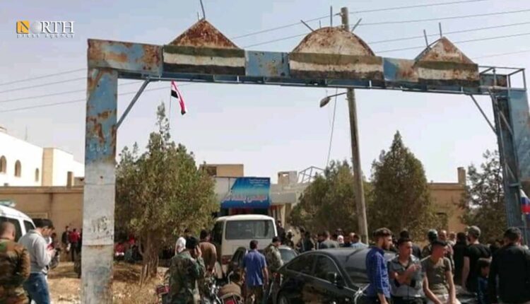 A settlement center in the town of Nassib in the eastern countryside of Daraa, south Syria – North Press