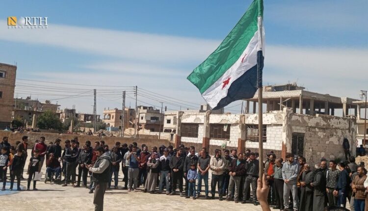 A protest in Daraa al-Balad at the 12th anniversary of the Syrian war – North Press – North Press