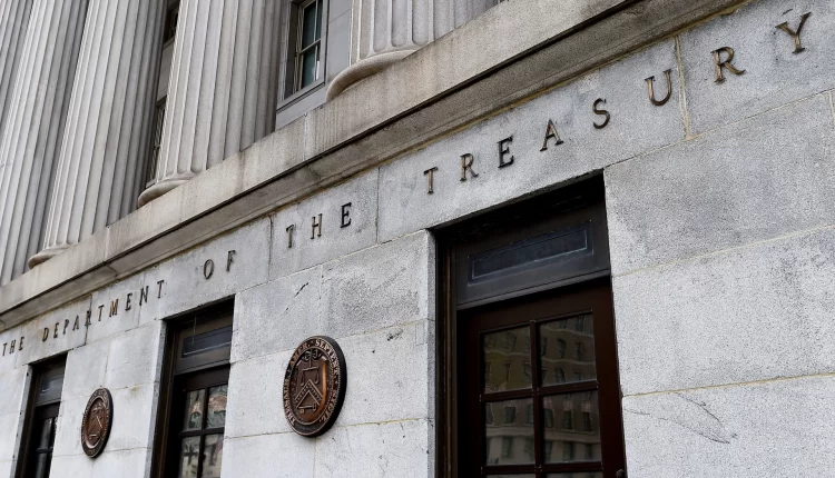 Building of the US Department of the Treasury