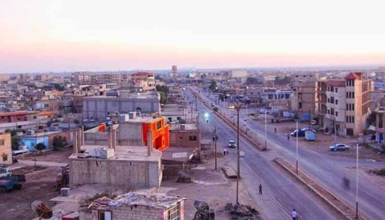 The city of al-Sanamayn in Daraa Governorate, south Syria