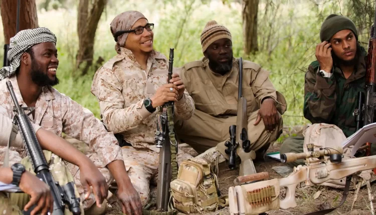 Trinidadian ISIS members in propaganda video.