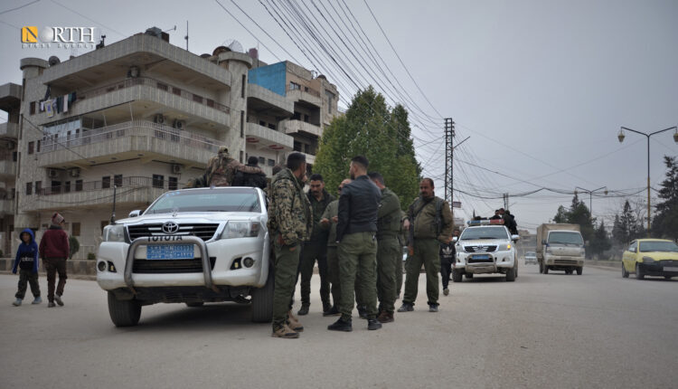 A patrol of Internal Security Forces of North and East Syria (Asayish) - North Press