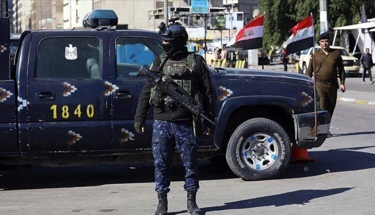 Patrol of Iraqi forces in Kirkuk