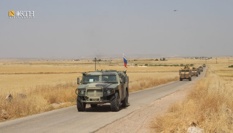 Russian-Turkish joint patrol roams Syria’s Kobani