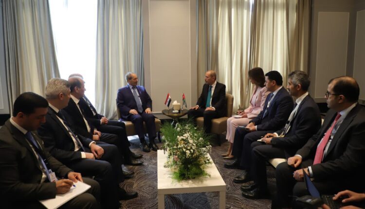 A regional consultative meeting on Syria held in Amman, Jordan