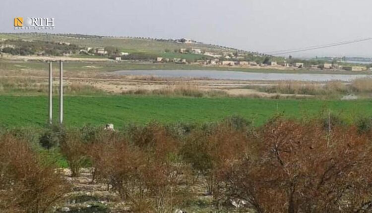 Al-Awshariya village, north of the city of Manbij in northern Syria