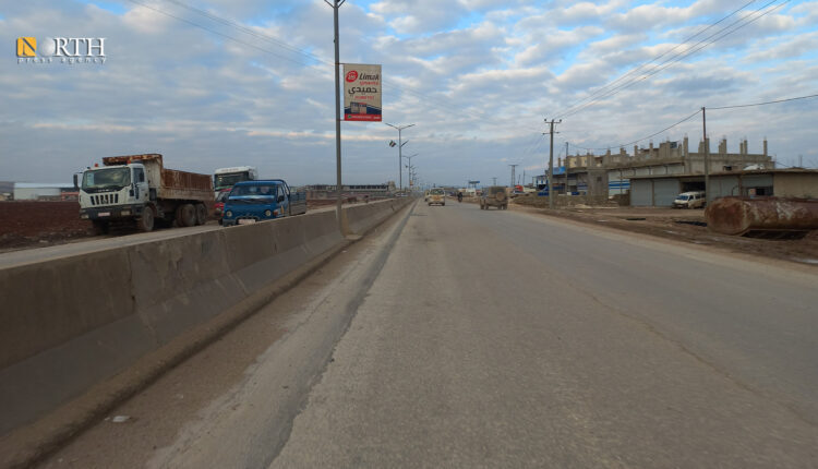 Bab al-Salameh border crossing highway between Syria and Turkey in Aleppo northern countryside – North Press