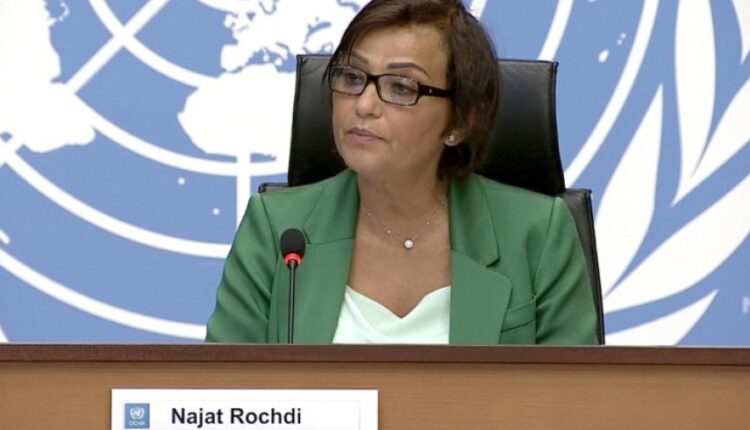 UN Deputy Special Envoy for Syria, Najat Rochdi