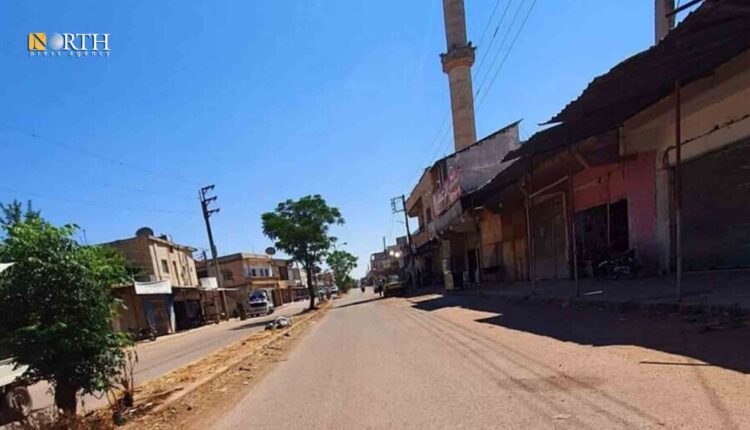 The main road to the town of Tafas – North Press