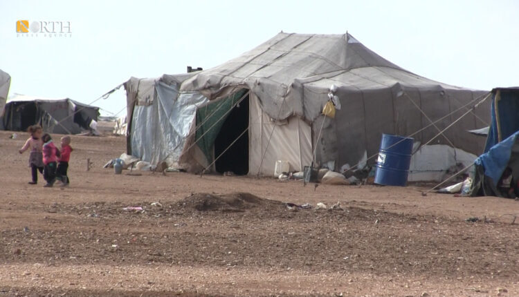 Al-Hakomiya makeshift camp in north Raqqa Governorate, northern Syria – North Press
