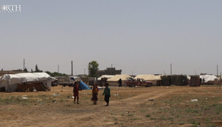 Al-Hakomiya camp in northern Raqqa, northern Syria – North Press