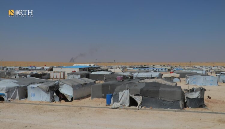 Al-Mahmoudli camp in the countryside of Raqqa, northern Syria – North Press