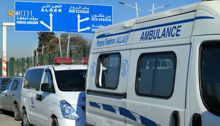 Ambulances in Algeria carrying bodies of Syrians to fly them back to their hometowns – North Press