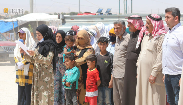 IDPs at Washokani camp in Hasakah Governorate, NE Syria, condemn the Turkish escalation – North Press