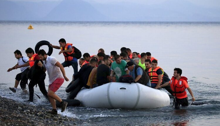 Syrian refugees in Kos Island in Greece