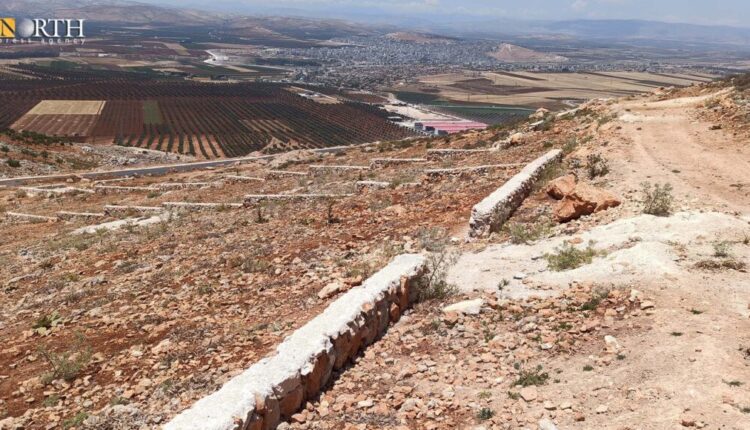 Al-Ahlam Mountain, southeast the city of Afrin in northwest Syria – North Press