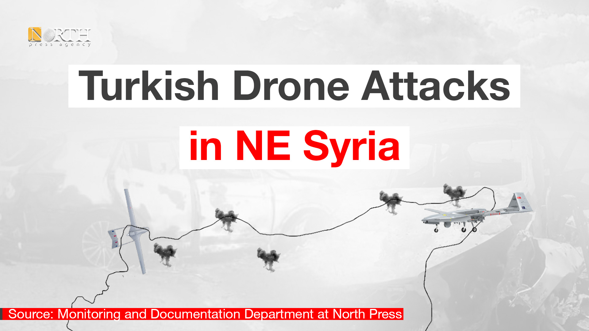 Turkish Drone Attacks Since Start Of 2023