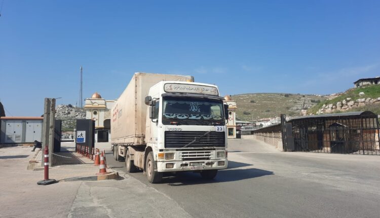 International aid convoy enters northwest Syria via Bab al-Hawa border crossing with Turkey