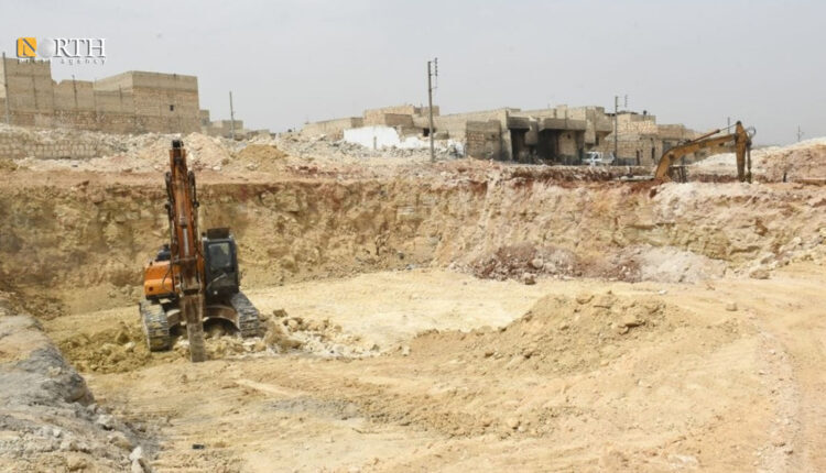 Residential building project for affected people in al-Haydariya neighborhood in eastern Aleppo – North Press