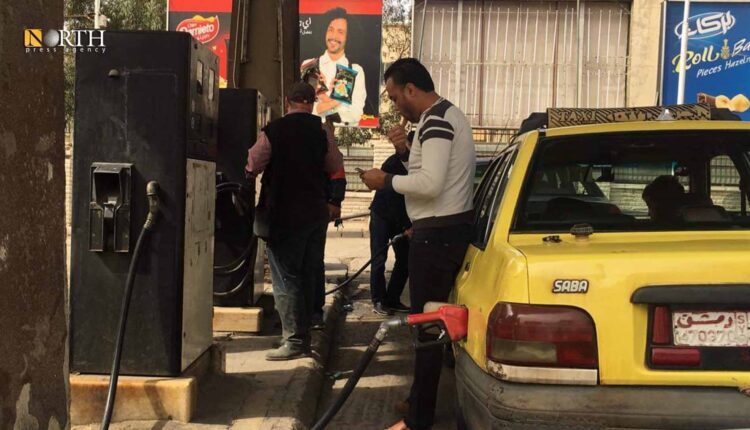 Gas station in al-Mezzeh neighborhood in Damascus – North Press