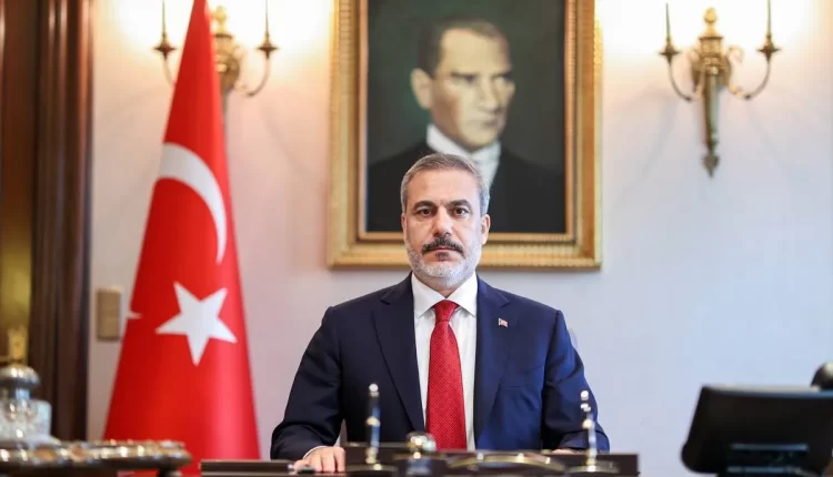 Turkish Foreign Minister Hakan Fidan - Anadolu Agency