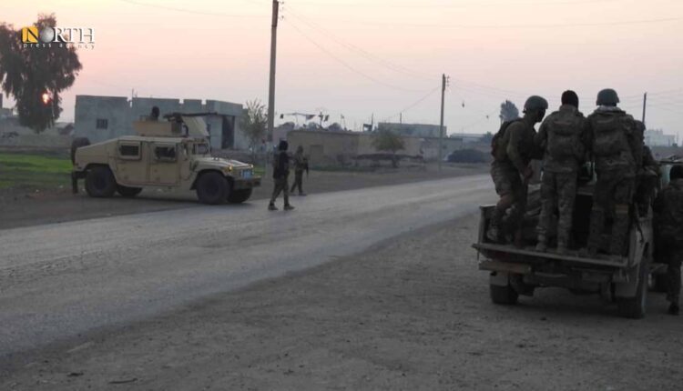 An SDF patrol in the countryside of Deir ez-Zor – North Press