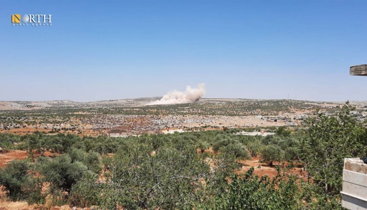 Artillery shelling of areas in northwestern Syria – North Press/archive
