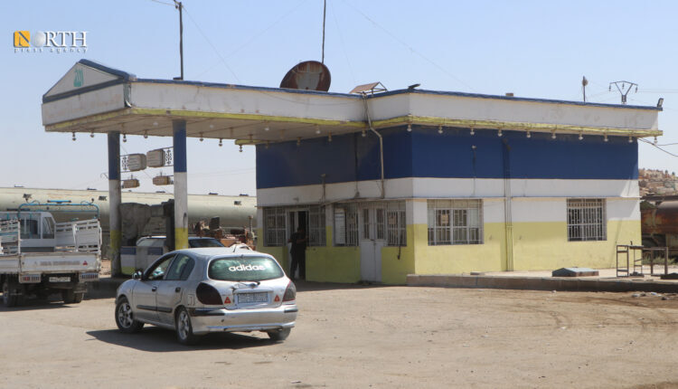 Al-Sabagh gas station at the northern entrance of the city of Hasakah, northeast Syria – North Press
