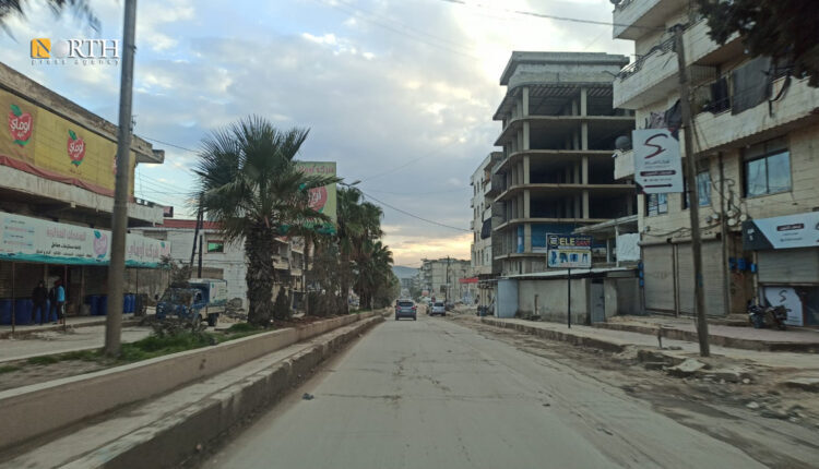 A neighborhood in the city of Afrin in northwest Syria – North Press