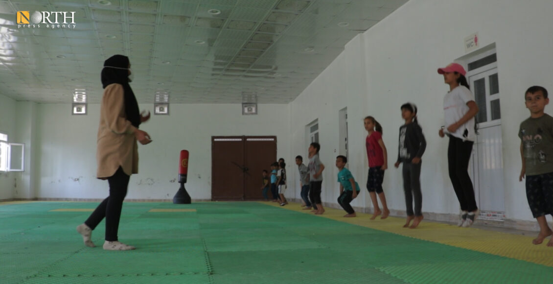 Taekwondo training hall in the city of Raqqa in northern Syria – North Press