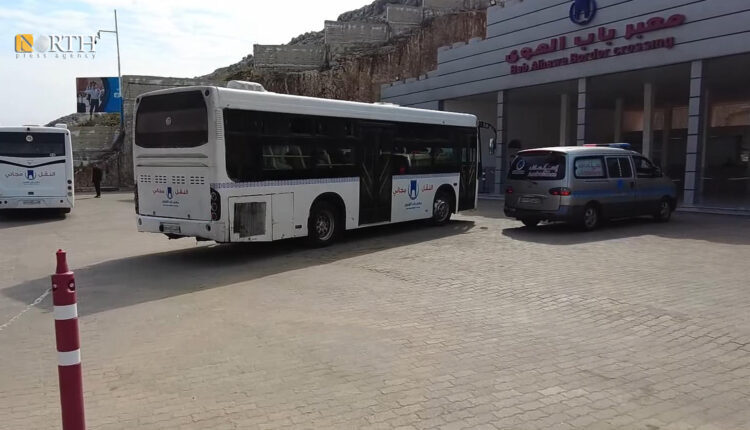 Bab al-Hawa border crossing with Turkey, in northern Idlib Governorate, northwest Syria – North Press