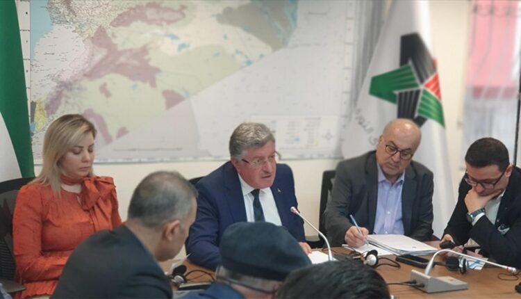 A former meeting of the opposition Syrian National Coalition (SNC)