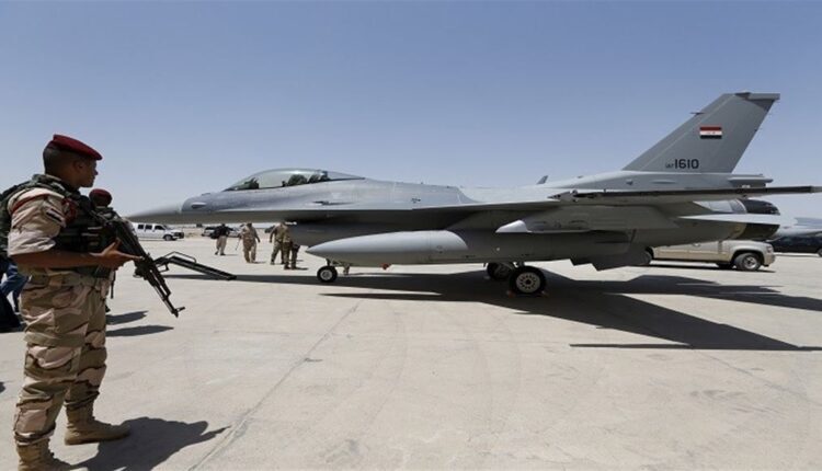 F-16 aircraft affiliated with Iraqi Army
