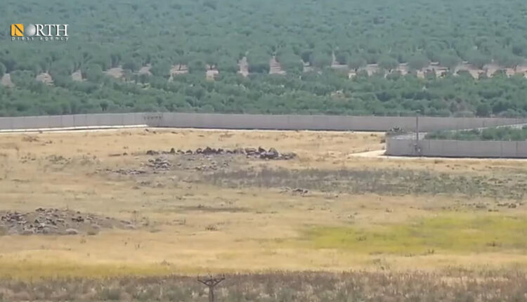 Syrian-Turkish border opposite the city of Sere Kaniye, north of Hasakah Governorate, northeast Syria – North Press
