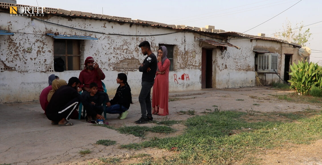 Azzam al-Ali, owner of a poultry farm in the town of Tirbe Spiyeh (al-Qahtaniya) in the countryside of Qamishli, northeastern Syria - North Press