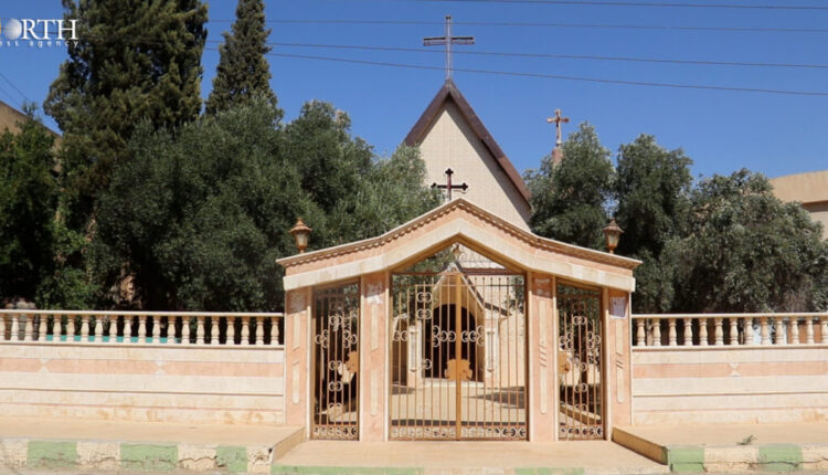 The Assyrian Church in Tel Tamr, northern Hasakah, northeast Syria - North Press